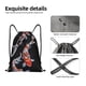 thumbnail image 4 of Fotbe Tricolor Koi Fish Trio Bolsa Mochila con Cordón Estampada, Bolsa de Gimnasio Deportiva, Bolsa Cinch, Bolsa con Cordón para Hombres y Mujeres-Small, 4 of 6