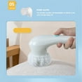 thumbnail image 6 of Rotary Brush Dishwasher, handheld Small Dishwasher with 6 Replaceable Heads, Suitable for Bathroom Floor Sink Window, 6 of 6