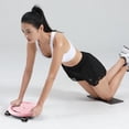 thumbnail image 4 of CSSAD Abdominal Roller, Ab Exercise Equipment Exercise Wheel, Ab Roller Wheel for Core Exercise, Abdominal Strength Training for Home Gym, 360° Silent Ab Workout Equipment, Pink, 4 of 6