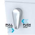thumbnail image 2 of TOTOÂ® DrakeÂ® Two-Piece Elongated Dual Flush 1.28 and 0.8 GPF Toilet Tank with WASHLETÂ®+ Auto Flush Compatibility, Bone - ST746EMA#03, 2 of 2