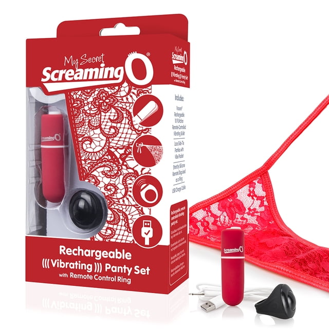 Screaming O Charged Vooom! RC Rechargeable Bullet Vibrator with Remote Control, Pink