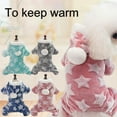 thumbnail image 1 of jiaroswwei Dog Coat Interesting Wear-Resistant Star Pattern Cold Weather Dog Jacket for Camping, 1 of 8