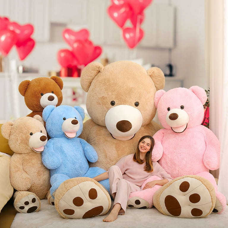 MorisMos Feet Big Plush Giant Teddy Bear Premium Soft Stuffed