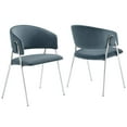 thumbnail image 5 of Nella Dining Chair Set of 2 in Cadet Blue, 5 of 10