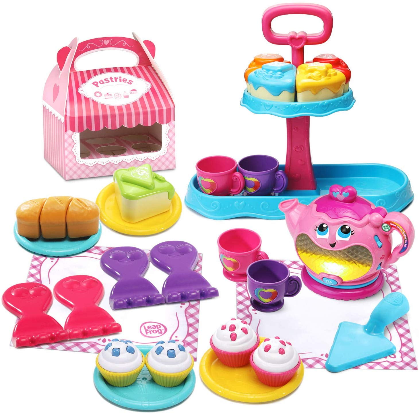 Sweet Treats Musical Deluxe Tea Set (Walmart Exclusive), The sweet treats musical deluxe tea set