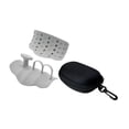 thumbnail image 2 of 1 par de almohadillas antiagarre para barra de levantamiento de pesas, para entrenamiento de fitness en gimnasio. Gris, 2 of 8