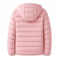 thumbnail image 3 of Women's Lightweight Hooded Puffer Jacket, Short Slim Fit Casual Winter Coat, 3 of 4