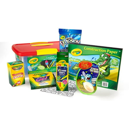 Crayola Large Arts/crafts Tub,boy,3pk