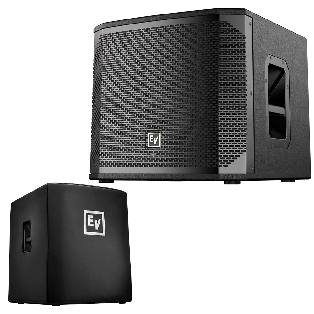 Anormal Hacia adolescente Electro-Voice ELX200-18SP 18" 1200W Powered Subwoofer Bundle with  Electro-Voice ELX200-18S-CVR Padded Cover - Walmart.com