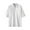 White, variant on WREESH Men's Casual Zippered Henley T-Shirts Comfortable Short Sleeve Solid Color Tops Green