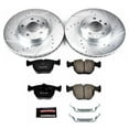 thumbnail image 2 of PowerStop Front Z23 Evolution Sport Carbon-Fiber Ceramic Brake Pad and Drilled & Slotted Rotor Kit Fits: BMW Select Models K879, 2 of 2