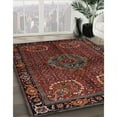 thumbnail image 2 of Ahgly Company Indoor Rectangle Traditional Brown Persian Area Rugs, 6' x 9', 2 of 6