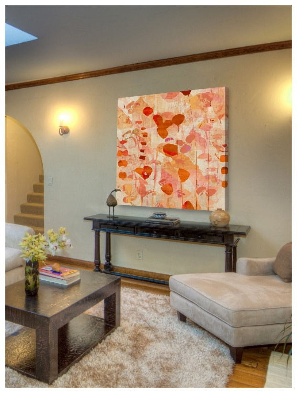 "Sky round Them Still" Painting Print on Wrapped Canvas