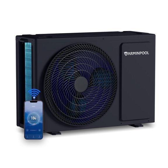 Pool Heater Compressor XtremepowerUS Swimming Pool Heat Pump, 14,800BTU For Above Ground Pools ...