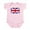 Petal Pink, variant on CafePress - Union Jack Infant Bodysuit - Baby Light Bodysuit, Size Newborn - 24 Months