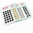 thumbnail image 6 of Mini Button Buckle Invisible Metal Snap Buttons Fasteners Press Studs Buttons for Sewing Clothing(Golden,7mm), 6 of 11