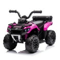 thumbnail image 1 of VOLTZ TOYS Explorer Quad UTV 6V Ride-On Car for Toddlers, Electric 4-Wheeler Kids ATV with Storage Trunk, Battery Powered Single Seater Toy with LED Lights & Music, Pink, 1 of 6