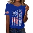 thumbnail image 4 of YVNAURA Women's 250th Anniversary USA Shirt Under $15 1776-2026 Retro American Flag Graphic Tee Short Sleeve Independence Day Top Patriotic Casual Summer T Shirt, 4 of 6
