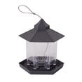 thumbnail image 1 of Comedero para Pájaros Silvestres Sunnimix Colgante Impermeable Gazebo Techo Gris, 1 of 6