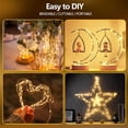 thumbnail image 4 of Fairy Lights Battery Operated with Timer, Waterproof 16FT 50 LED String Lights Outdoor Indoor, Cuttable Twinkle Lights for Christmas Home Bedroom Wedding DIY Centerpiece Birthday, 4 of 8