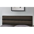 thumbnail image 3 of Espresso PU Upholstered Queen Size Platform Bed (No Box Spring Required), 3 of 5