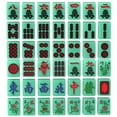 thumbnail image 5 of Apooke Chinese Mahjong Tiles UV Crystal Epoxy Resin Mold 21 Cavities Game Dominoes Silicone Mould DIY Crafts Jewelry Decorations Casting Tool, 5 of 13