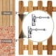 thumbnail image 4 of Bisagras para Puertas Resistentes para Puertas de Madera y Metal, Bisagra con Perno en J de 8 Pulgadas, Paquete de 2, Ideal para Puertas de Granjas y Graneros, 4 of 5