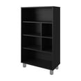 thumbnail image 2 of LiviNest 6-Shelf Bookcase Storage Cabinet: Modern Melamine Office Organizer - Compact Design for Creative Studio & Workspace Use, 2 of 6