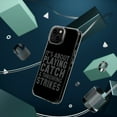 thumbnail image 4 of DistinctInk Clear Hybrid Case for Apple iPhone 14 Pro Max (6.7" Screen) - It's About Playing Catch & Throwing Strikes - Shockproof Protection, 4 of 9