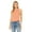 HEATHER SUNSET, variant on Bella + Canvas Ladies' Racerback Cropped Tank - 6682