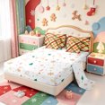 thumbnail image 3 of Manfei Cute Christmas Tree 7-Piece Twin Bedding,Merry Xmas Bedding Comforter Set,Xmas Reversible, 3 of 7