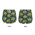 thumbnail image 3 of Daiia Sunflowers Pattern Women's 2 in 1 Running Shorts - Lightweight Athletic Workout Gym Yoga Shorts Liner with Phone Pockets-X-Large, 3 of 7