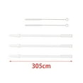 thumbnail image 6 of Replacement Reusable Straws 12inch Clear Straws for Tumblers for Gallon Water Bottles Juice 1000ml/2000ml/ Tumblers Coffee, 6 of 6