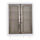 thumbnail image 5 of Gabinete De Baño Montado En La Pared, Gabinete De Almacenamiento De Pared De Cosméticos Multifuncional Para Ahorrar Espacio, Puerta Doble Estable Para El Hogar, 5 of 7