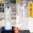 thumbnail image 2 of Jarra de vidrio Yirilan de 1.5 L con tapa de borosilicato resistente al calor, 2 of 9