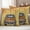 Yellow, variant on Fall Truck Outdoor Waterproof Pillow Covers, Thanksgiving Tree Maple Leaf Pumpkins Retro Decorative Square Throw Pillowcase Sofa Cushion Sham for Patio/Couch/Chair, 26"x26" 2 Pack