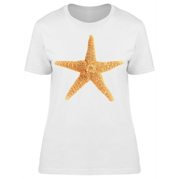 Beautiful Starfish In Dark T-Shirt Women -Image by Shutterstock, Female XX-Large