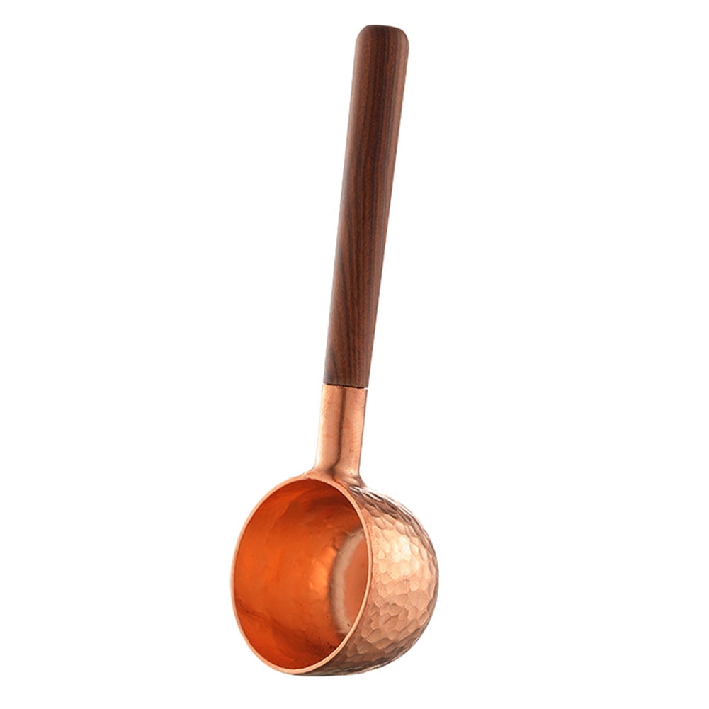 Copper Coffee Scoop Measure Scoop Coffee Scoop,Measuring Spoon for Ground Coffee, Espresso
