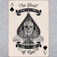 thumbnail image 3 of CafePress - The Ghost Of Kyiv Ace Of Spade Long Sleeve T Shirt - Womens Baseball Tee, 3 of 4