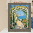 thumbnail image 2 of Gray Weathered Wood Picture Frame - Farmhouse Chabi Chic 30x40 frame, 2 of 7