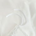 thumbnail image 4 of Move Over White Bedding Sets Queen Black Triple Layer Tassel Duvet Cover Set Solid White Pattern Washed Microfiber No Filling, 4 of 7