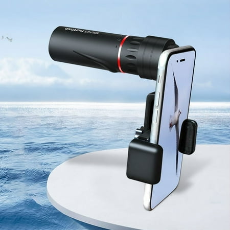 2000x24 HD Monocular Telescope Mini Portable Mobile Phone Telescope with Holder Outdoor Camping Hunting Birdwatching Telescopes (two piece suit)