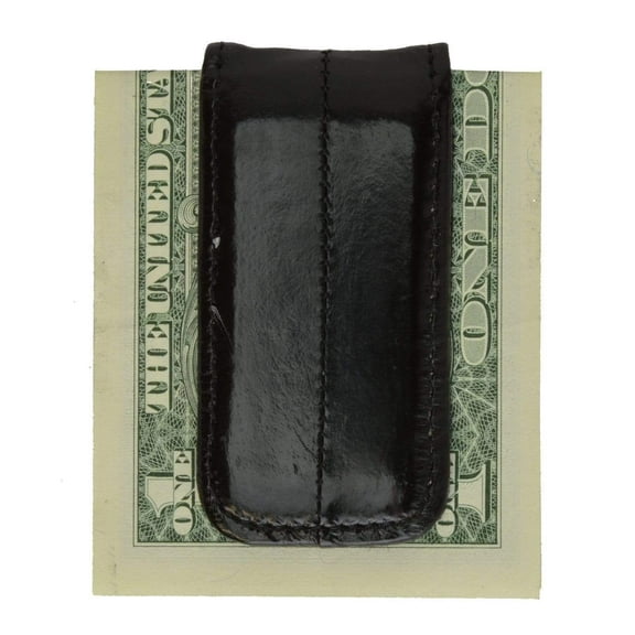 Men's Eel Skin Large Magnetic Money Clip E 334