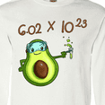 thumbnail image 4 of Inktastic Avogadro's Number with Avocado Chemist Long Sleeve T-Shirt, 4 of 5