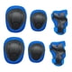 thumbnail image 1 of Conjunto de engranajes de protección ajustables para de 3 a 9 años de edad, rodilleras, coderas protectores de muñeca para monopatín, patinaje - Azul Sunnimix rodillera para niños pequeños, 1 of 8