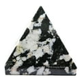 thumbnail image 2 of Black & White Tourmaline Pyramid Crystal Healing Stones - 1.5" Pyramid, 2 of 5