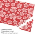 thumbnail image 3 of Kll Red Hibiscus Flower - 300 Piece Jigsaw Puzzle For Adult And Teenagers Family Educational Game Toys 300pcs, 3 of 9