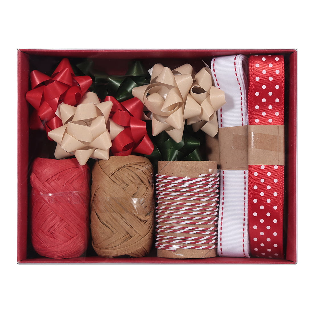  MINISO  Christmas Gift  Wrapping Accesories Ribbons and 