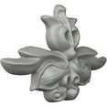thumbnail image 2 of Ekena Millwork 5"W x 3 1/4"H x 3/4"P Ribbon Center Onlay, 2 of 6