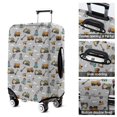 thumbnail image 5 of Cartoon Construction Vehicles Buildings Luggage Cover Fashion Suitcase Cover Baggage Covers Fit 25-28 Inch Luggage (Go Travel), 5 of 5